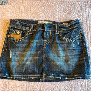 MEK Denim Skirt